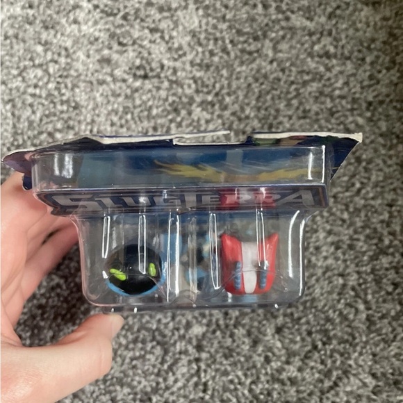 Xmitter & Bludgeon Action Figure Set - Blue & Red Sealed - Picture 3 of 12